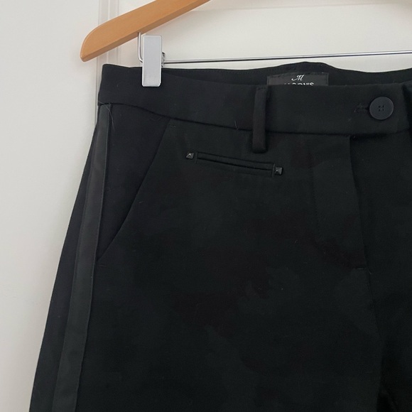 Mason’s New York Slim Stretch Trousers in Black Camo - Picture 11 of 11